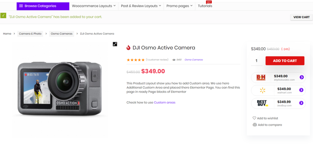 ecommerce con prodotti amazon tramite link affiliazione