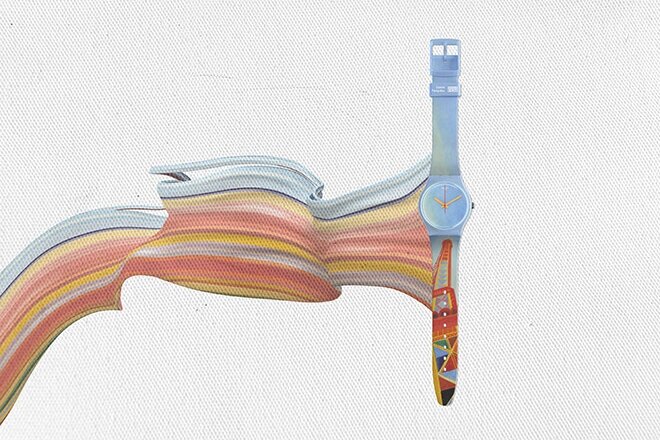 orologi da polso Swatch X Centre Pompidou