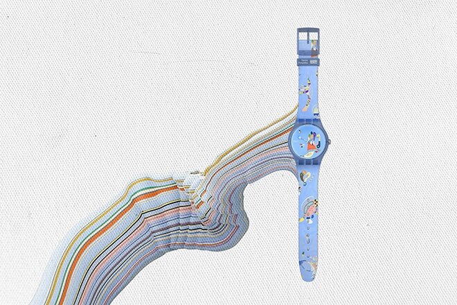 orologi da polso Swatch X Centre Pompidou